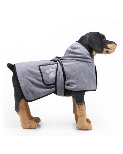 ASCIUGABAU - accappatoio per cani