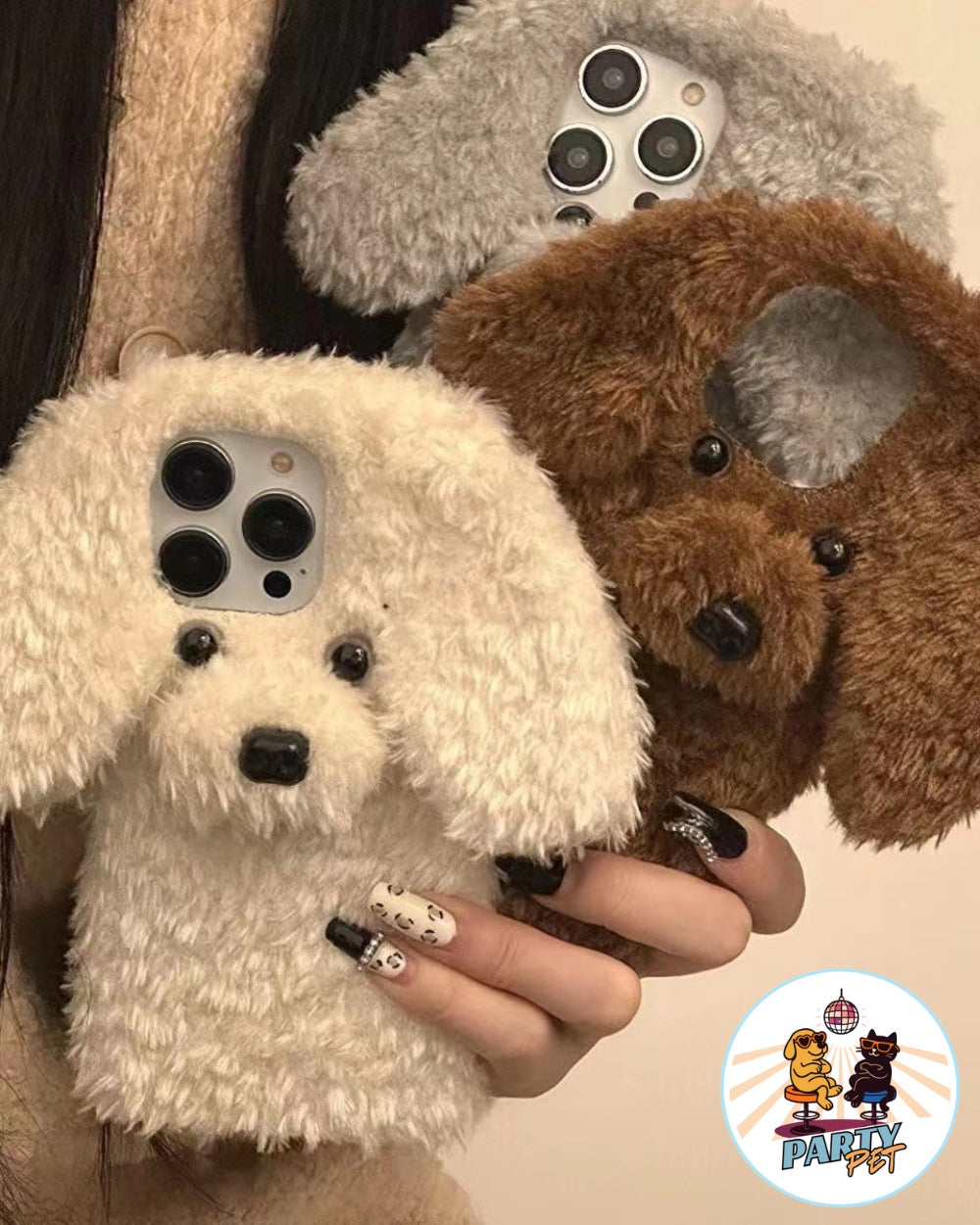 BAVOSA -  Cover iPhone cane peluche