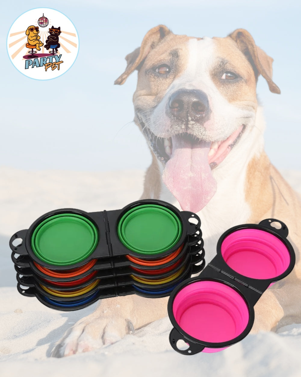 GIOTTO-LA – La ciotola da viaggio igienica salvaspazio