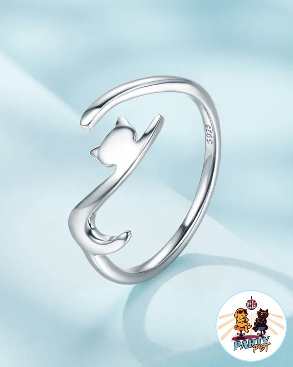 MIAGOLINO – L’anello in argento che ti tiene per la zampa