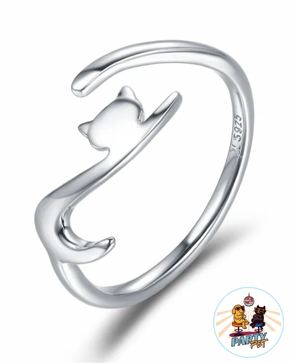 MIAGOLINO – L’anello in argento che ti tiene per la zampa